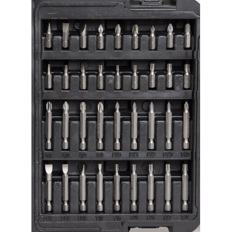 Mylek 18V Cordless Drill with 1 Hour Fast Charge + 118pc Drill Bit Accessory Set