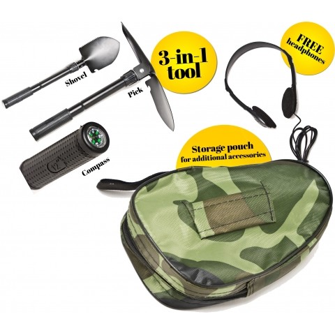 MYLEK XP pLus All Terrain Metal Detector with Adjustable Stem