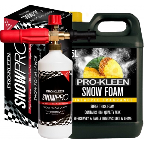 Snow Foam Lance with 5L Pineapple Snow Foam
