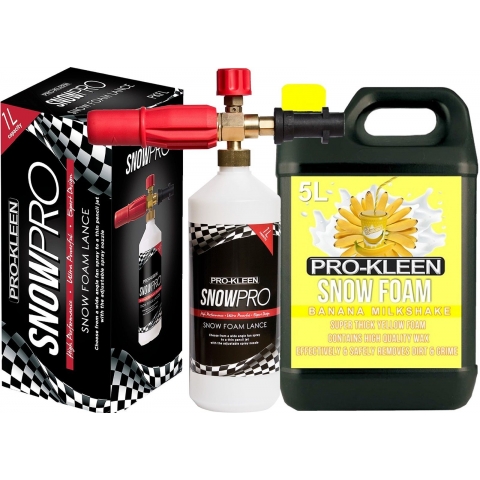Snow Foam Lance with 5L Banana Snow Foam