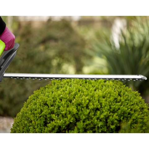 MYLEK 4orce Cordless Hedge Trimmer with Cordless Leaf Blower