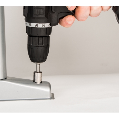 Mylek 18 Volt Compakt Drill & 151-Piece Accessory set